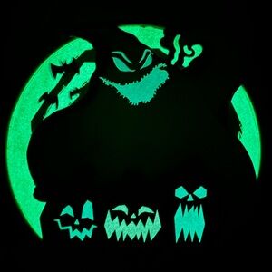 Loungefly Glow in the Dark Oogie Boogie Bash Convertible Backpack/Purse. NWT